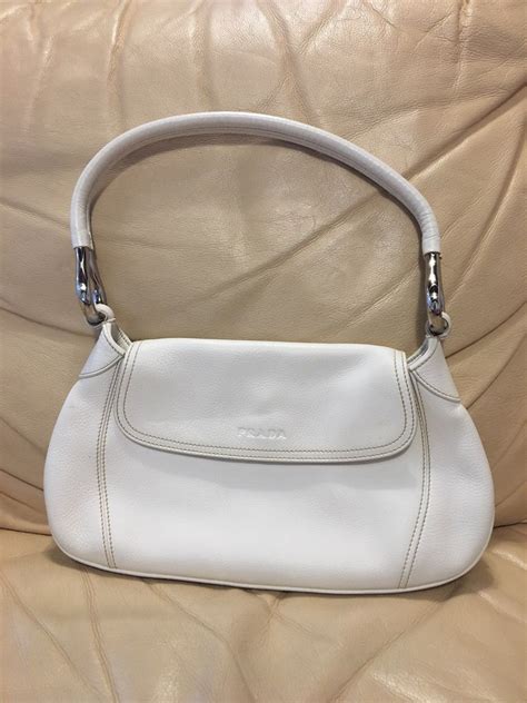 white prada bag uk|vintage white prada bag.